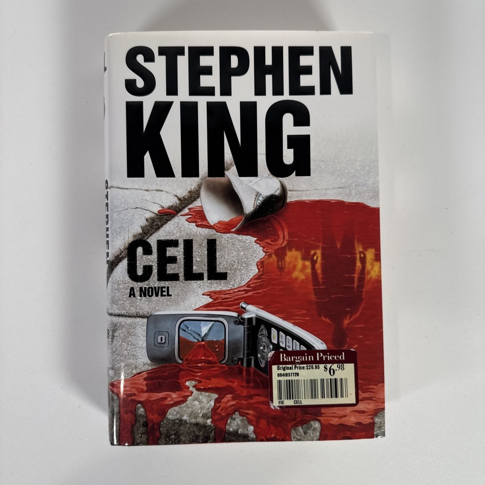 Stephen King Cell 1st First Edition HD with DJ